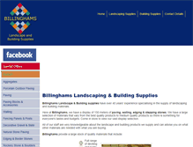 Tablet Screenshot of billinghams.com